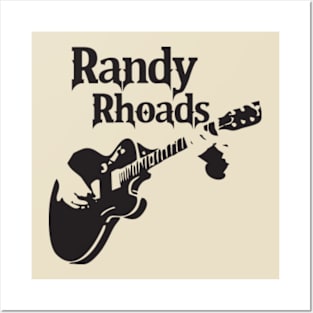 randy rhoads art Posters and Art